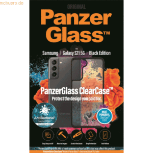 PanzerGlass PanzerGlass ClearCase with BlackFrame for Samsung Galaxy S