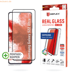 E.V.I. DISPLEX Real Glass 3D + Case Set Samsung S22 Ultra
