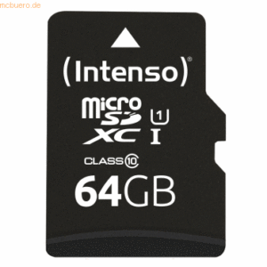 Intenso International Intenso 64GB microSDXC UHS-I Performance