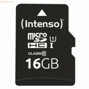 Intenso International Intenso 16GB microSDHC UHS-I Performance