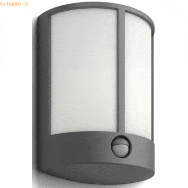 Signify Philips myGarden IR LED Wandleu Stock 600lm Bewegmel Anthrazit