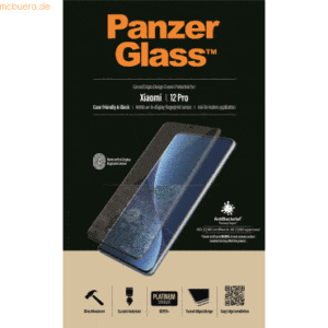 PanzerGlass PanzerGlass E2E Xiaomi 12 Pro Case Friendly