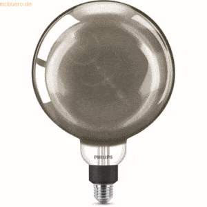 Signify Philips LED Lampe Vintage XL-Globe 25W E27 dimmbar smoky 1er