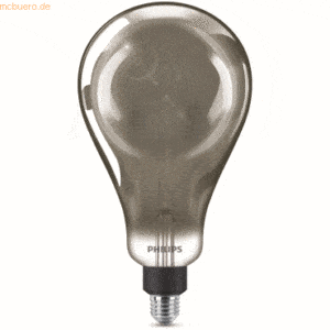 Signify Philips LED Lampe Vintage XL-Standard 25W E27 dimmba smoky 1er