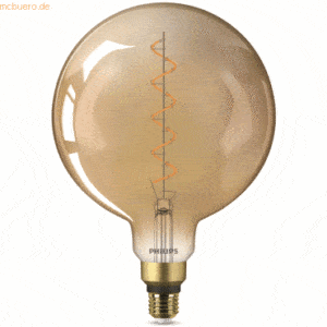 Signify Philips LED Lampe Vintage XL-Globe 25W E27 non-dim gold 1er