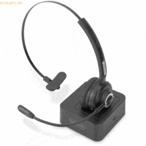 Assmann DIGITUS On Ear Bluetooth Headset mit Docking Station