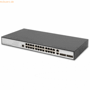 Assmann DIGITUS 24-Port Gigabit Layer 2 Switch 24-port + 2 combo