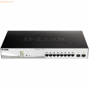 D-Link D-Link DGS-1210-10MP 10-Port Layer2 PoE+ Smart Managed Gigabit