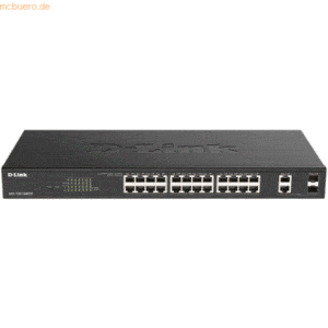 D-Link D-LINK DGS-1100-26MPV2 26-Port PoE+ Gigabit Smart Mgd. Switch