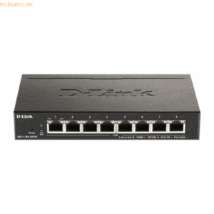 D-Link D-Link DGS-1100-08PV2 8-Port L2 PoE EasySmart Gigabit Switch