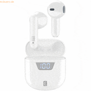 Cellularline Cellularline SEEK Bluetooth-Headset mit Ladeetui White