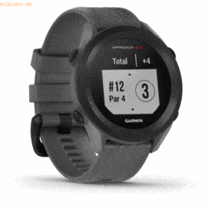 Garmin Garmin Golf-Uhr Approach S12 Schiefergrau/Schwarz