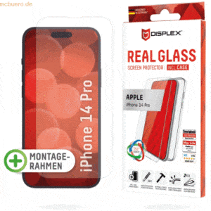 E.V.I. DISPLEX Real Glass + Case iPhone 14 Pro