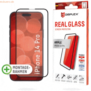 E.V.I. DISPLEX Real Glass FC Apple iPhone 14 Pro