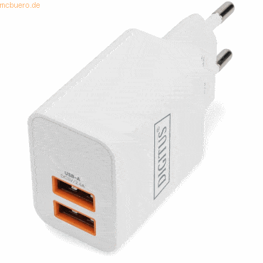 Assmann Digitus USB Ladegerät 2x USB-A
