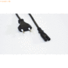 wantec wantecWire Euro Netzkabel Eurostecker CEE7/16 Buchse C7 0