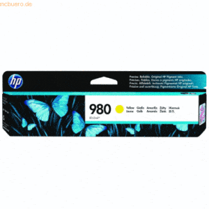 Hewlett Packard HP Tintenpatrone Nr. 980 Gelb (ca. 6.600 Seiten)