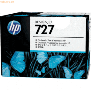 Hewlett Packard HP Druckkopf Nr. 727 B3P06A Schwarz