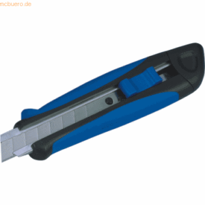 3 x Wedo Cutter 18mm blau/schwarz