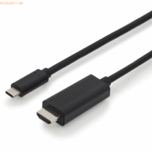 Assmann DIGITUS USB Type-C Adapter-/Konverterkabel auf HDMI A St/St