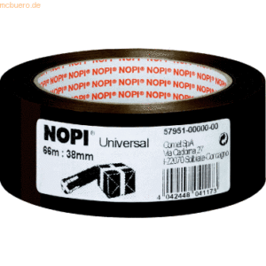 Nopi Packband 38mmx66m braun