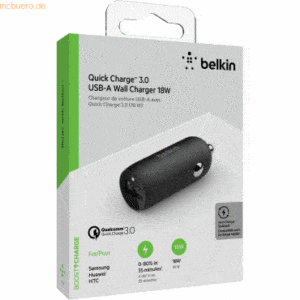 Belkin Belkin USB-A Kfz-Ladegerät