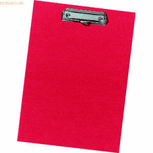 Herlitz Klemmbrett A4 Karton rot