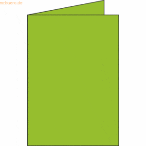 Clairefontaine Doppelkarte C6 210g/qm minze VE=25 Stück