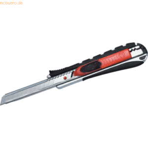 Wedo Cutter 2-in-1 9mm schwarz/rot