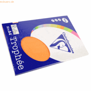 5 x Clairefontaine Kopierpapier Trophee A4 160g/qm VE=50 Blatt clement