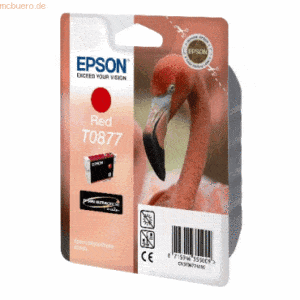 Epson Tintenpatrone Epson T08774010 rot