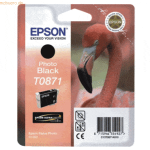 Epson Tintenpatrone Epson T08714010 Photo schwarz