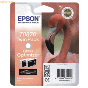 Epson Tintenpatrone Epson T087040 high-gloss VE=2 Stück