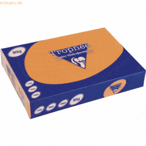 Rodeco Kopierpapier Trophee A4 80g/qm VE=500 Blatt orange