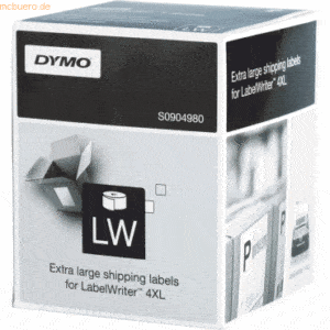 Dymo Etiketten für Labelwriter 104x159mm weiß VE=220 Stück