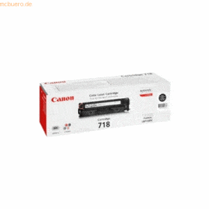 Canon Toner Canon 718BK schwarz