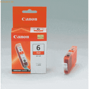 Canon Tintenpatrone Canon BCI6R rot