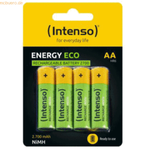 Intenso International Intenso Batteries Rechargeable Eco AA HR6 2700mA