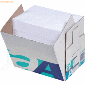 Double A Kopierpapier Double A A4 80g/qm weiß VE=2500 Blatt ungeriest