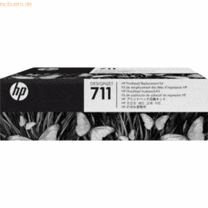 Hewlett Packard HP Druckkopf Nr. 711 C1Q10A (BK/C/M/Y)