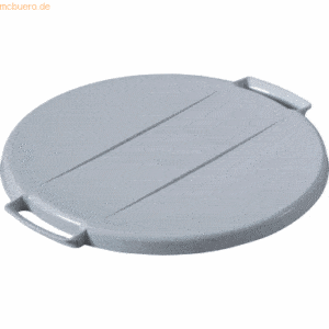 Durable Deckel Durabin Lid Round 40 grau