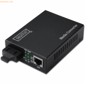 Assmann DIGITUS Gigabit Ethernet Medienkonverter SM SC 1310nm bis 40km