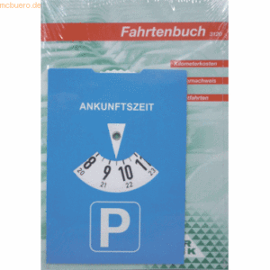 RNK Formularbuch Fahrtenbuch A5 VE=2 Stück + 1 Parkscheibe