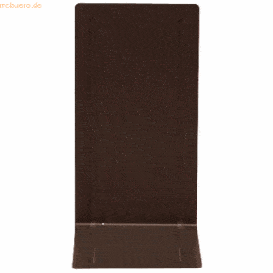 Alco Buchstützen 240x130x140mm Metall schwarz VE=2 Stück