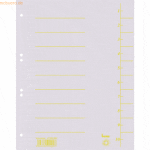Bene Trennblätter A4 250g/qm weiß VE=100 Stück