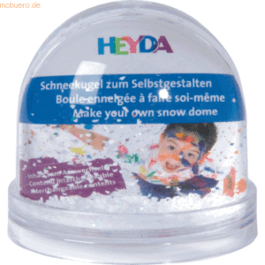 Heyda Schneekugel zum Selbstgestalten klein