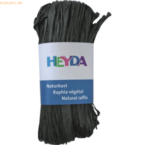 5 x Heyda Naturbast 50g schwarz