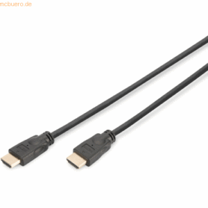 Assmann DIGITUS HDMI Anschlusskabel Typ A St/St 5.0m Ultra HD schwarz
