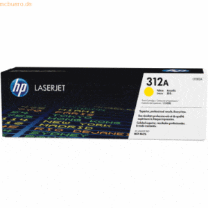 Hewlett Packard HP Toner CF382A gelb (ca. 2.700 Seiten)