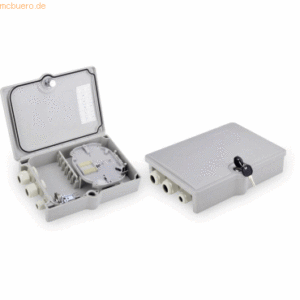 Assmann Distribution Box für Außen für 6x SC/DX Adapter